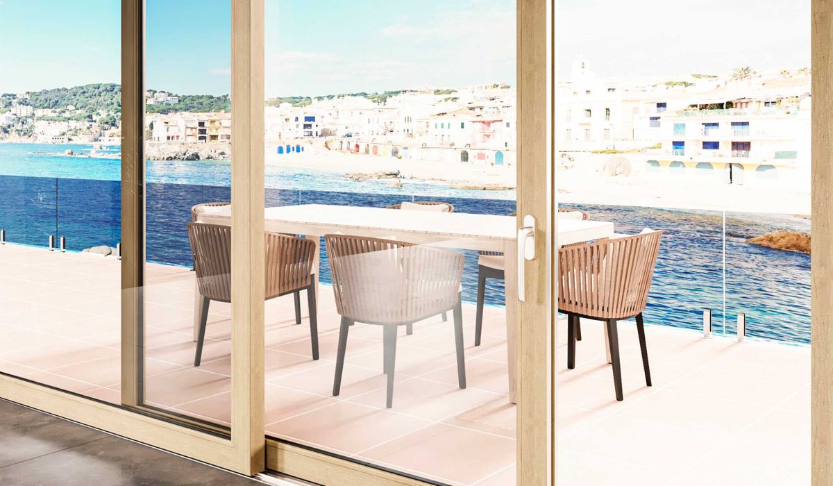 Apertura deslizante elevable