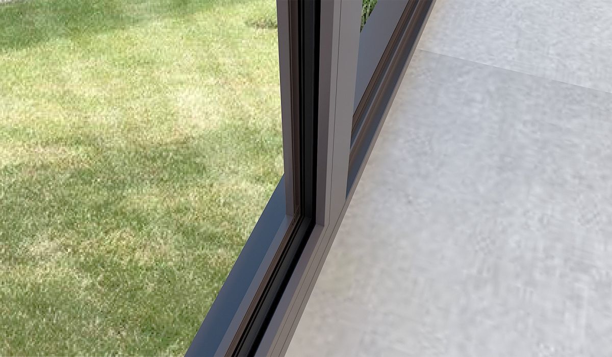 Herraje central de tecnología oculta